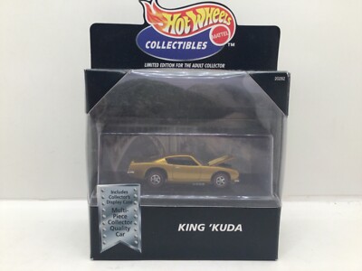 Hot Wheels 1998 Black Box King 'Kuda Gold Factory Sealed