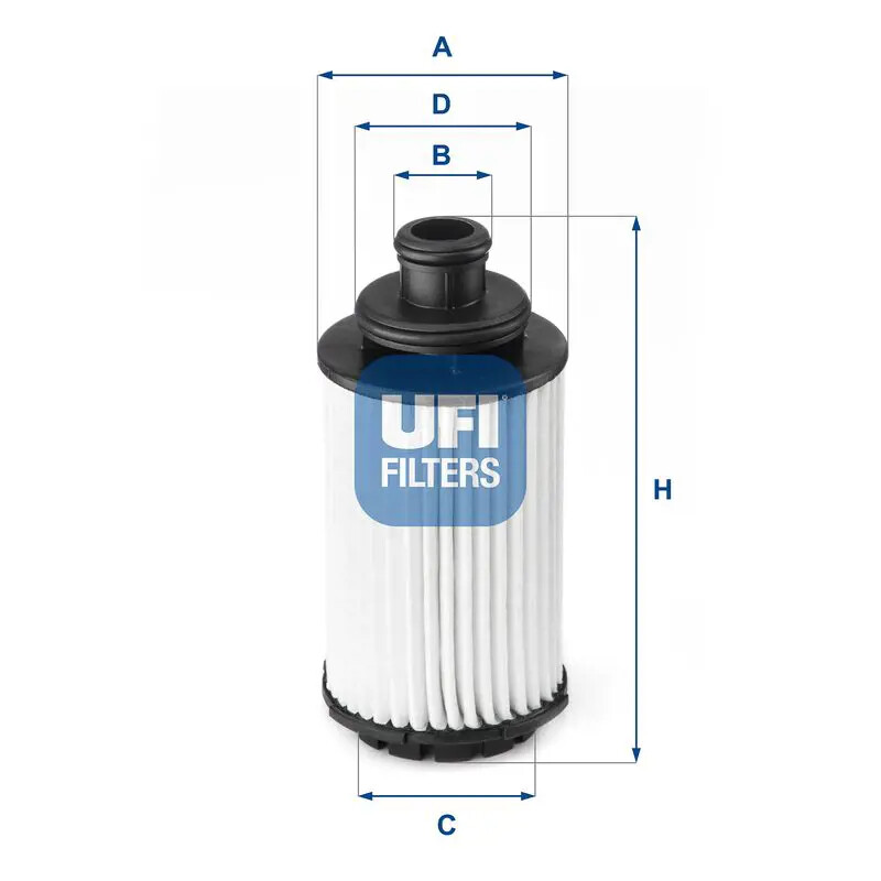 Filtro olio Cartuccia filtro 25.118.00 UFI per OPEL INSIGNIA B Sports Tourer