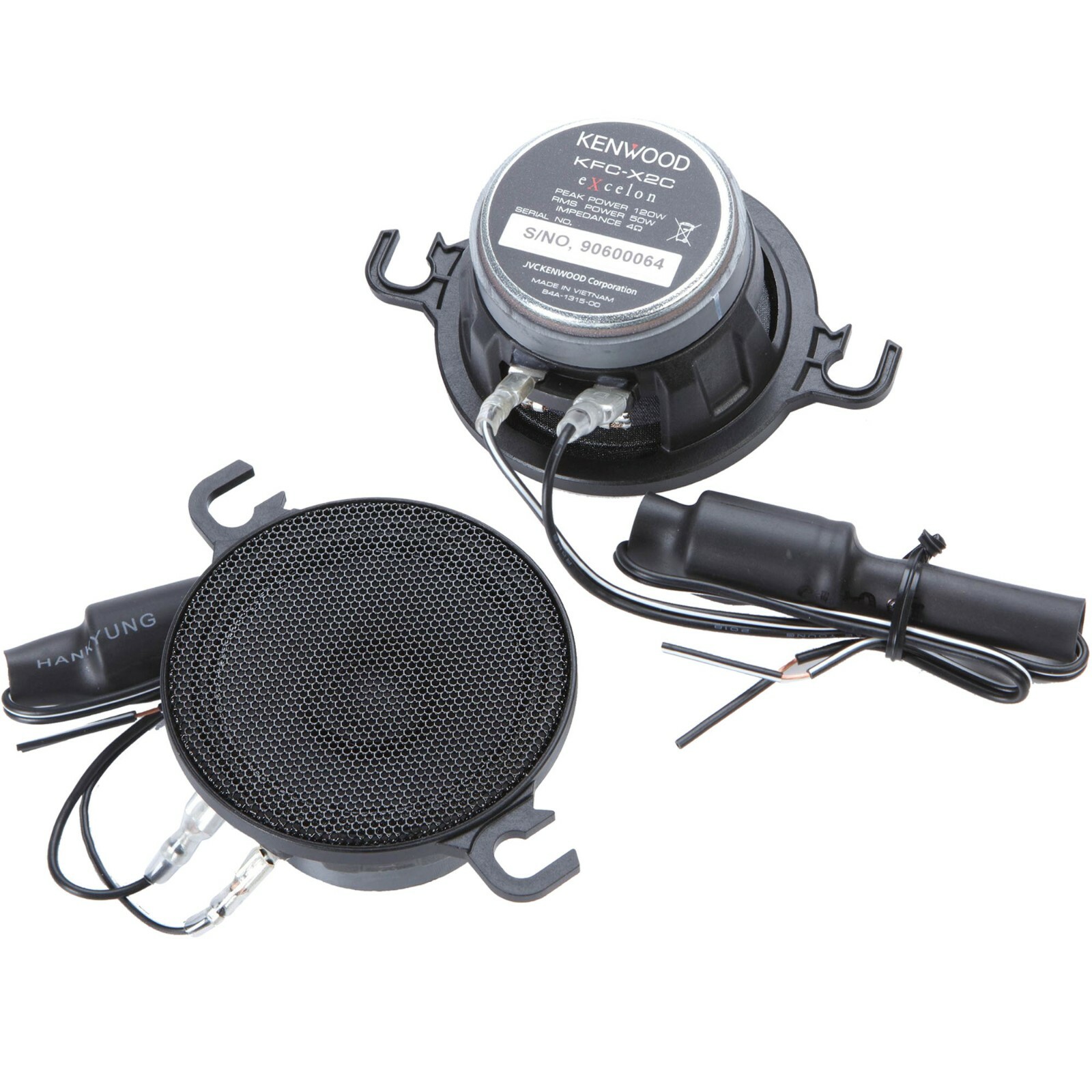 KENWOOD EXCELON KFCX2C 2.5" MIDRANGE SPEAKERS FOR SELECT DODGE
