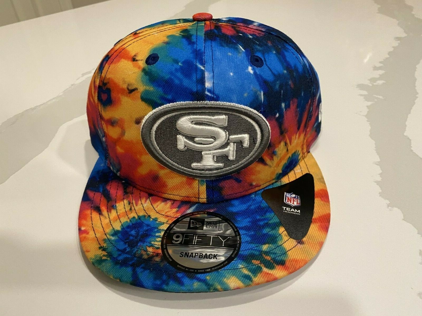 New Era 2020 San Francisco 49ers NFL Crucial Catch 9Fifty Tie-Dye
