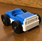 Vintage FISHER PRICE - Parking Garage - CAR Replacement * BLUE * EX
