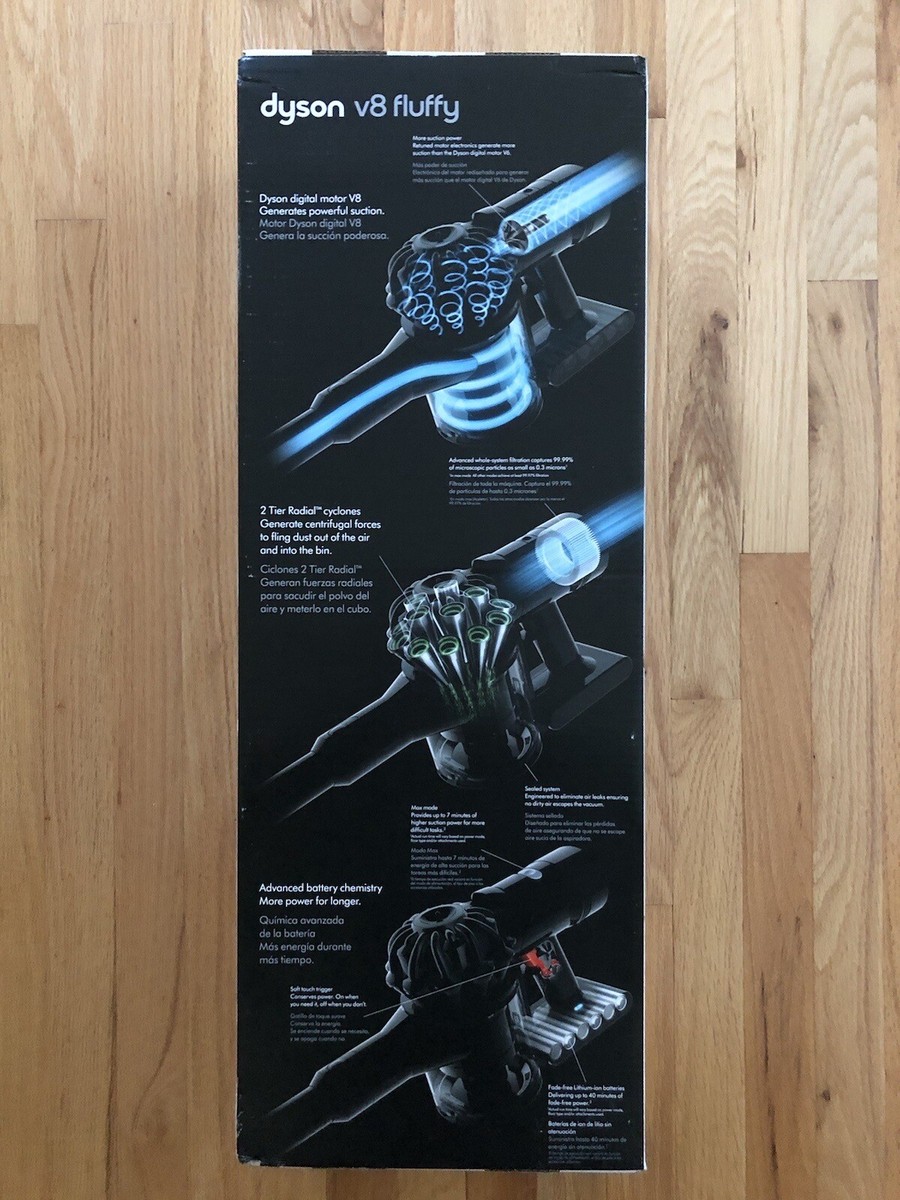【SV10FFBK】Dyson V8 Fluffy Black Edition Dyson V8 Fluffy Stick Vacuum Cleaner Brand New Best Offer