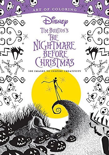 Art of Coloring Nightmare Before Christmas Tim Burton Paperback Colouring - Image 6