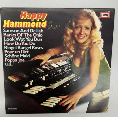 LP - The Dave ''Tricky'' Collins Group   Happy Hammond A Gogo