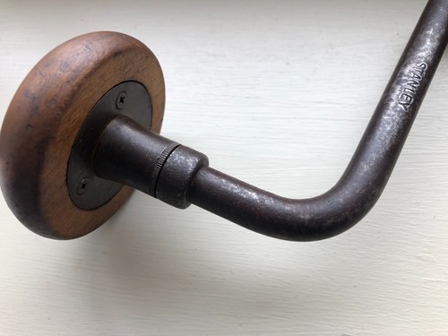 Vintage Stanley No144 10in Ratchet Hand Brace - Picture 6 of 8