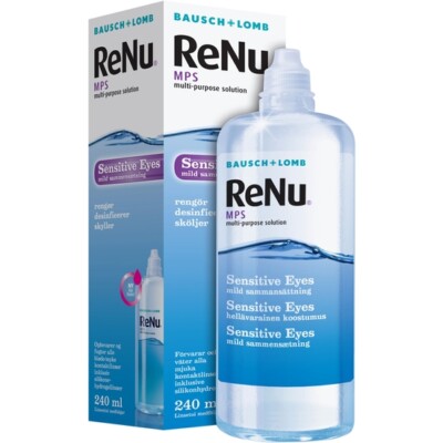 Bausch+Lomb ReNu Sensitive Eyes Kombilösung - weiche Kontaktlinsen, 1 x 360 ml