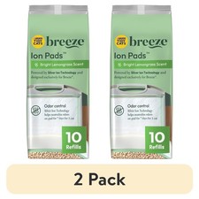 Bright Lemongrass Scented Cat Litter Pads Refill Pack - 10 Count
