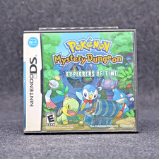 Pokemon Mystery Dungeon: Explorers of Time DS Case NO GAME - Auth. Accep Cond