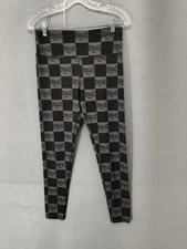 Everlast Leggings Womens Large High Rise Checkered Athletic Forever 21