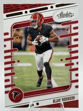Bijan Robinson #5 Atlanta Falcons 2024 Panini Absolute Football