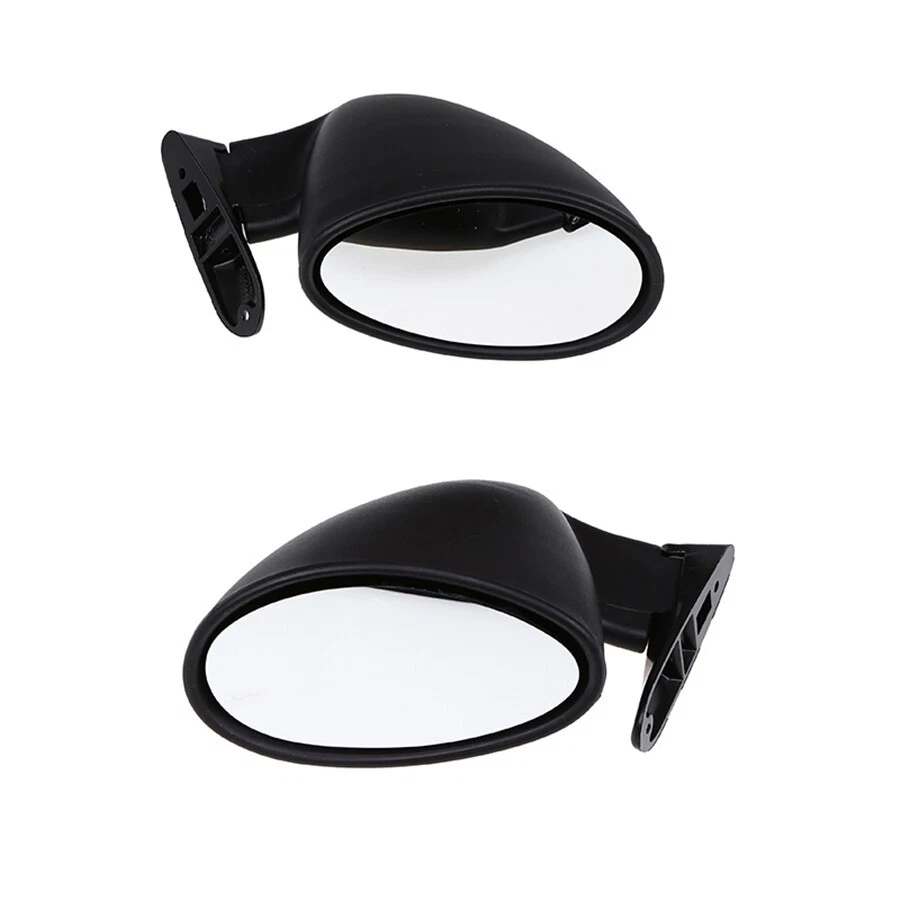 Pair Universal Car Classic Door Wing Side View Mirror with Gaskets Vintage — 第 2/4 张图片