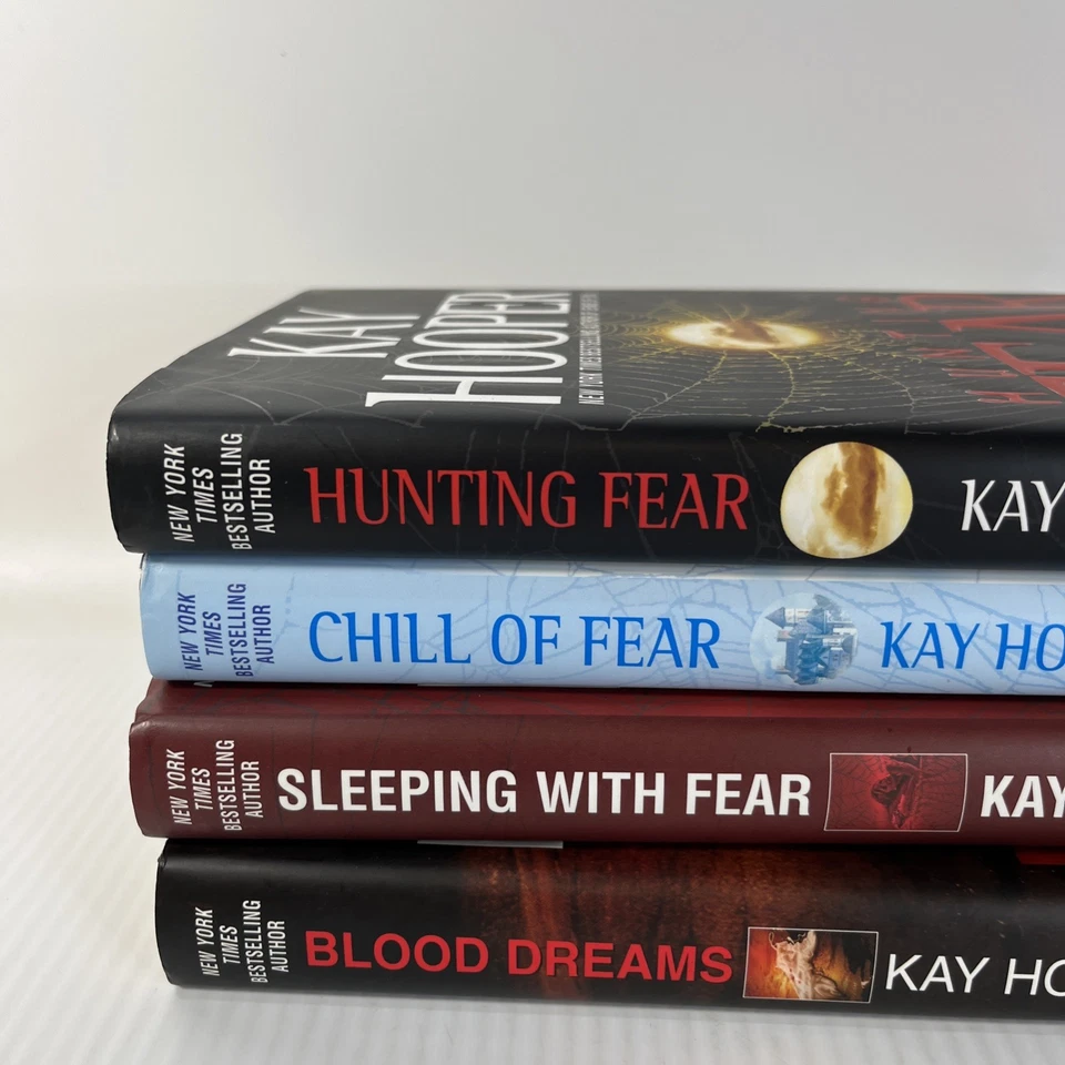 Kay Hooper Book Lot Bishop Series Thriller Crime Mystery 3 Hardcover Suspense HC - Imagem 2 de 4