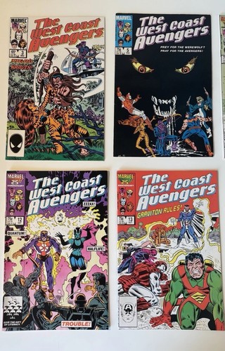 West Coast Avengers Lot 3-41 + Annuals! Moon Knight, Great Lakes, Vision Quest! - Bild 2 von 11