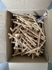Natural Firelighters Box of 120 for Wood Burners Open Fires Camping Glamping 0.05 per lighter