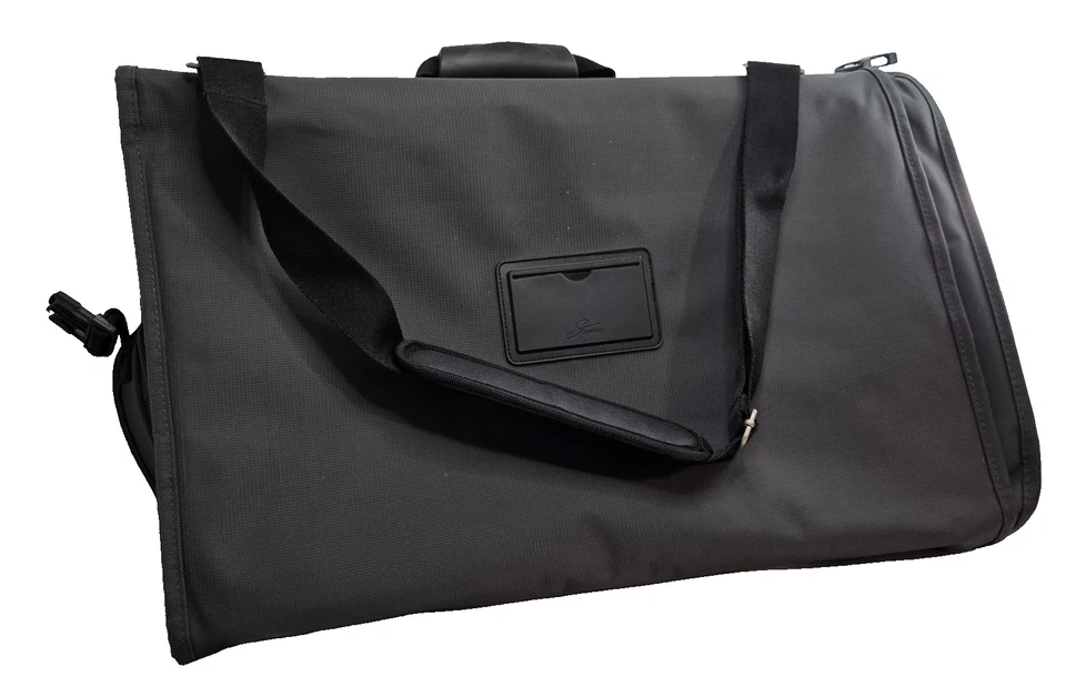 Skyway Trifold Luggage Hanging Garment Bag Suitcase Gray 22" x 16" Gray FREE S&H - Image 2 of 4