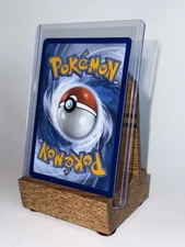 Wooden Trading Card Display Stand