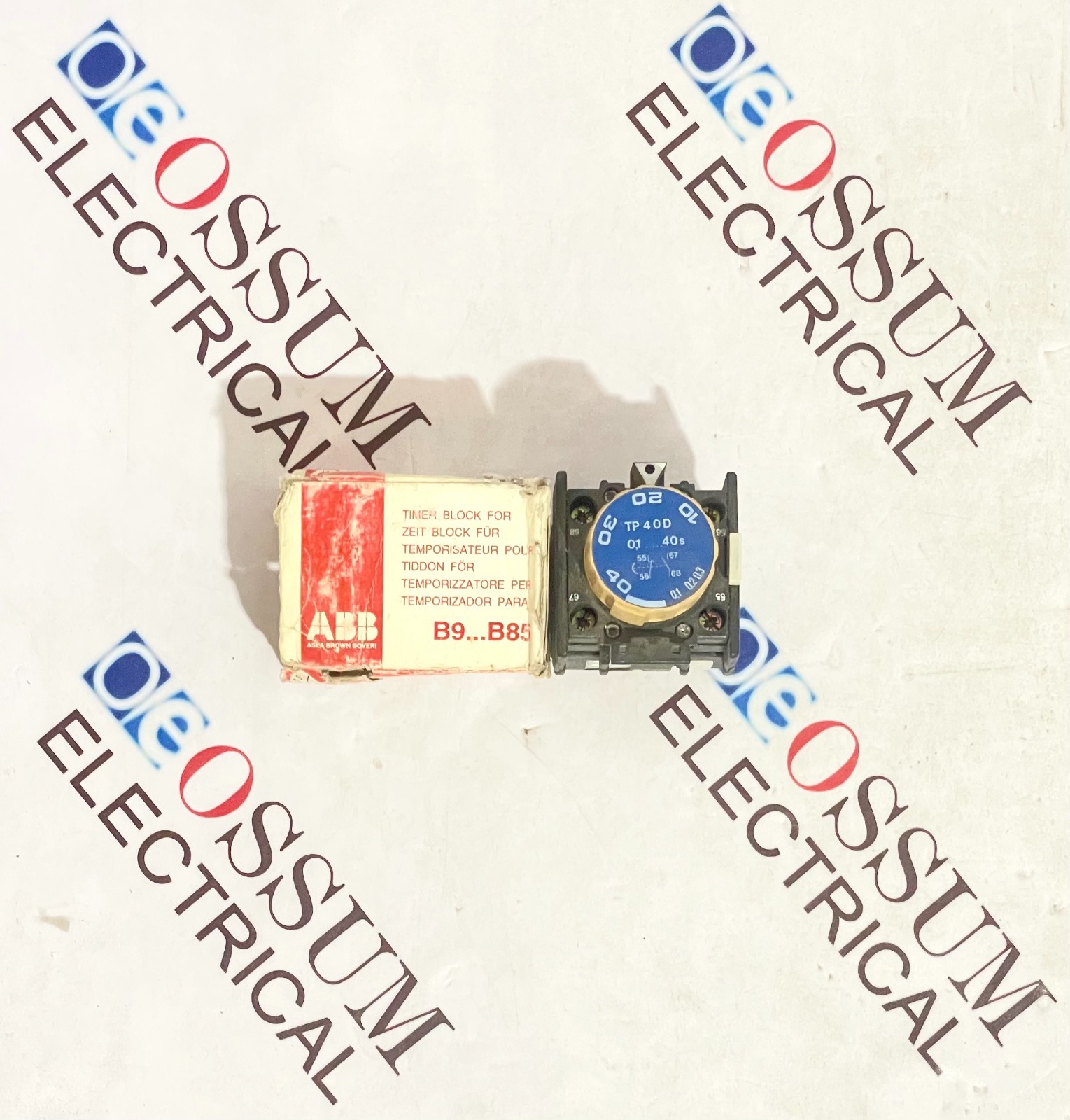 ABB TP 40D TIMER BLOCK 0.1-40S FREE FAST SHIPPING
