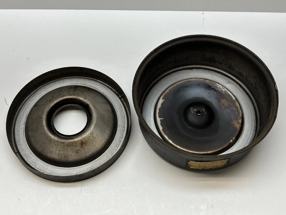 Tapa de filtro de aire Mopar Dodge Super 225 original OEM vintage completa Foto 2 de 4