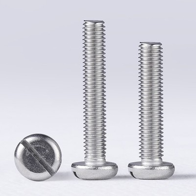 M1.6 M2 M2.5 Linsenkopfschraube Maschinenschrauben Schlitzschrauben A2 Edelstahl