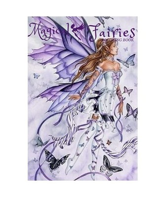 Magical Fairies Coloring Book: Coloring Book - Fantasy and Fey - Grayscale - Fai