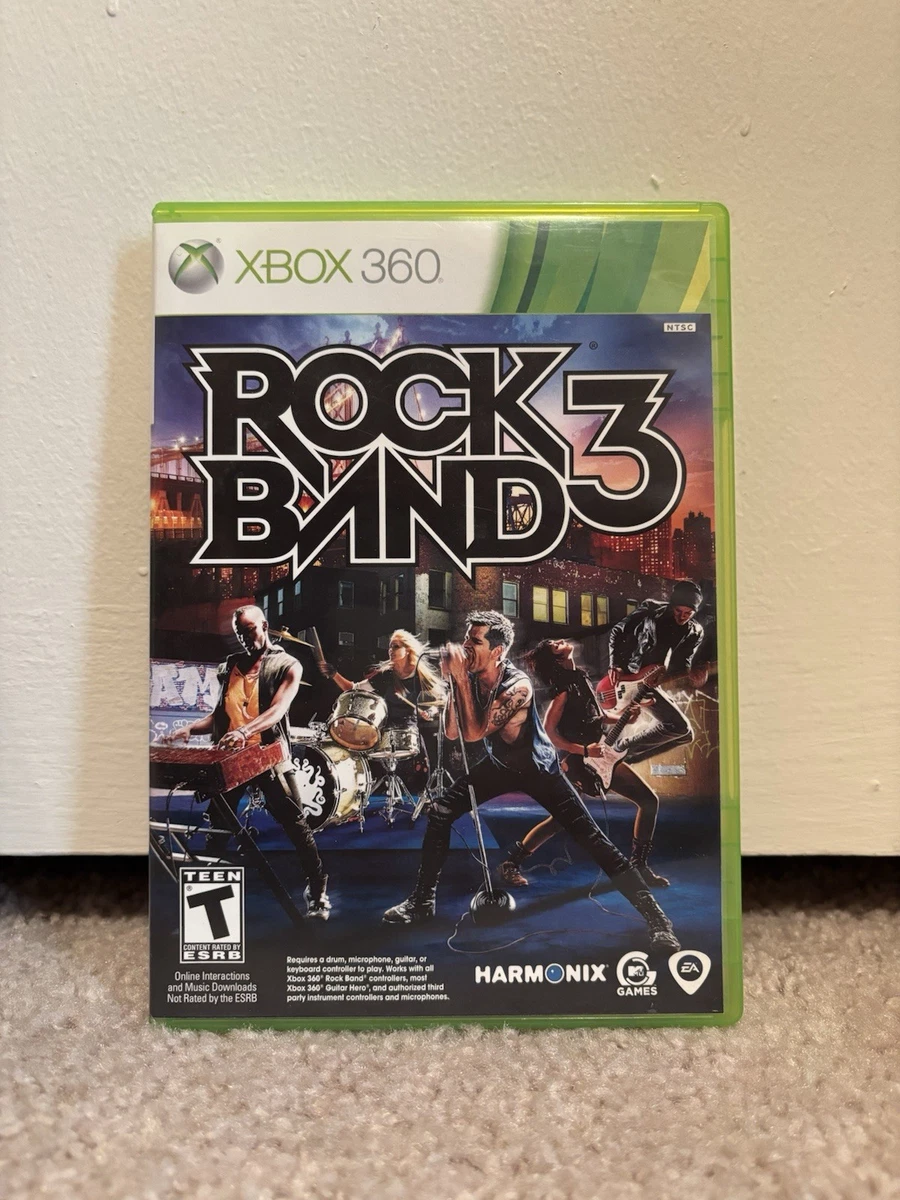 Rock Band 3 Microsoft Xbox 360 Video Games for sale - eBay