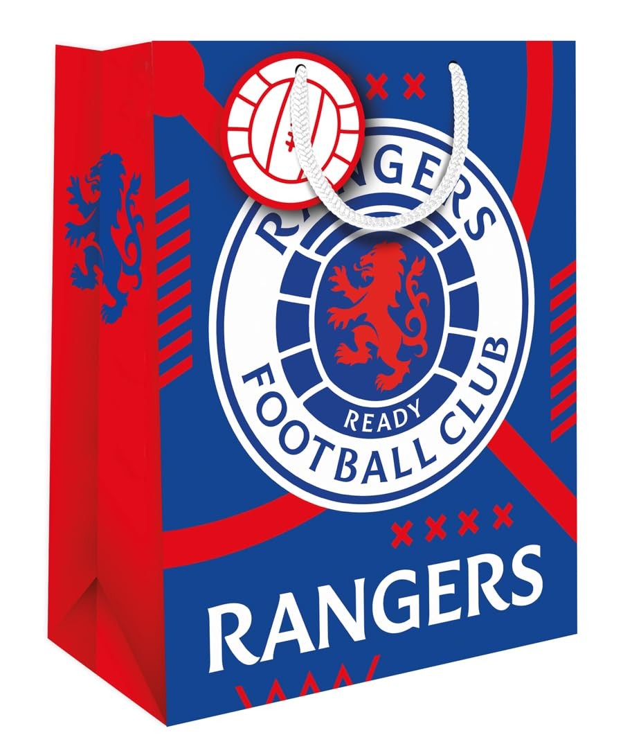Glasgow Rangers Football Club Medium Gift Bag, 1 count (Pack of 1), Multi - Image 6