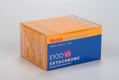Kodak Ektachrome E100VS 120er Dia-Rollfilm (4x 5 Stück) abgelaufen 03/2004