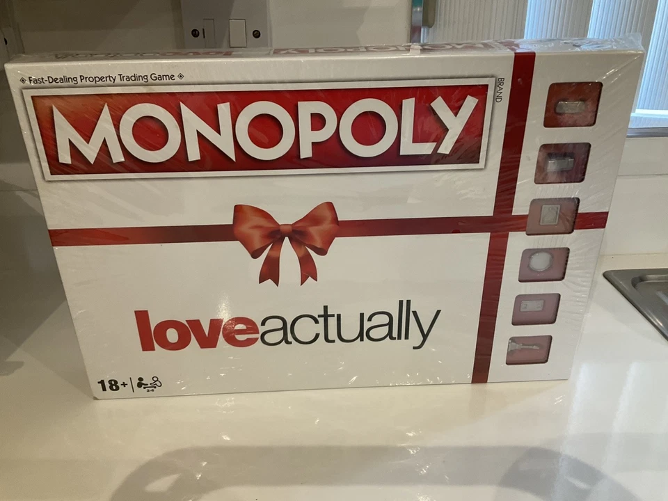 Monopoly Love Actually Edition (2022) Board Game | Limited Edition - NEW SEALED - Image 4 of 4