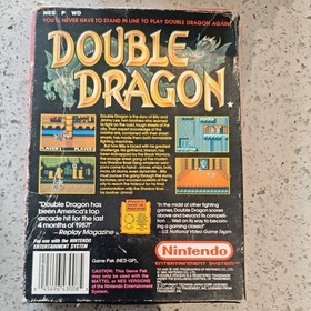 Double Dragon for Nintendo NES Game - Boxed - 