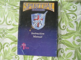 Spiritual Warfare (Nintendo NES- 1992) Authentic Wisdom Tree - Manual Hard Case