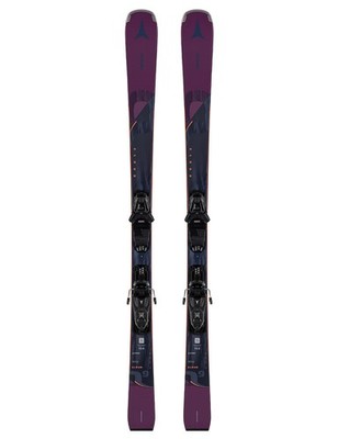 Neue ATOMIC CLOUD Q9 Damen-Ski + ATOMIC M10-Bindungen mit GRIP WALK    2024