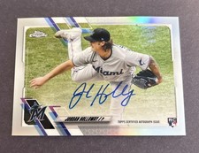 2021 Topps Chrome Jordan Holloway RC Auto CUSA-JH