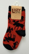Lazy One Moose Socks Kid S Shoe Size 7-9