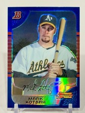 2005 Bowman Chrome - Mark Kotsay #33 Blue Refractor /150