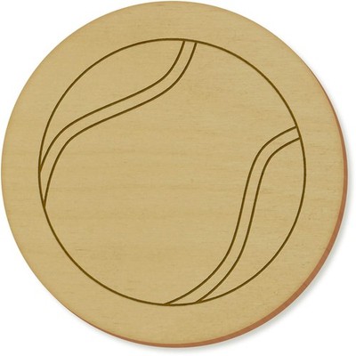 Untersetzer-Sets ''Tennisball Outline'' (CR064980)