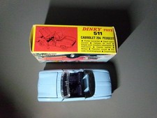 DINKY TOYS.  Peugeot 204 cabrio no.511 in scale 1/43 made in France