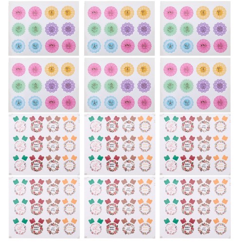 20 Pcs Handmade Soap Stickers Lip Gloss Label Custom Lipgloss Tube Labels