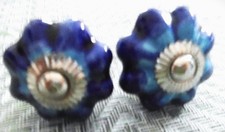 CABINET KNOBS CERAMIC TWO PIECES