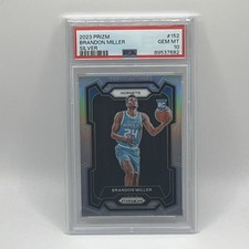 2023-24 Panini Prizm - Brandon Miller #152 Silver Prizm (RC)