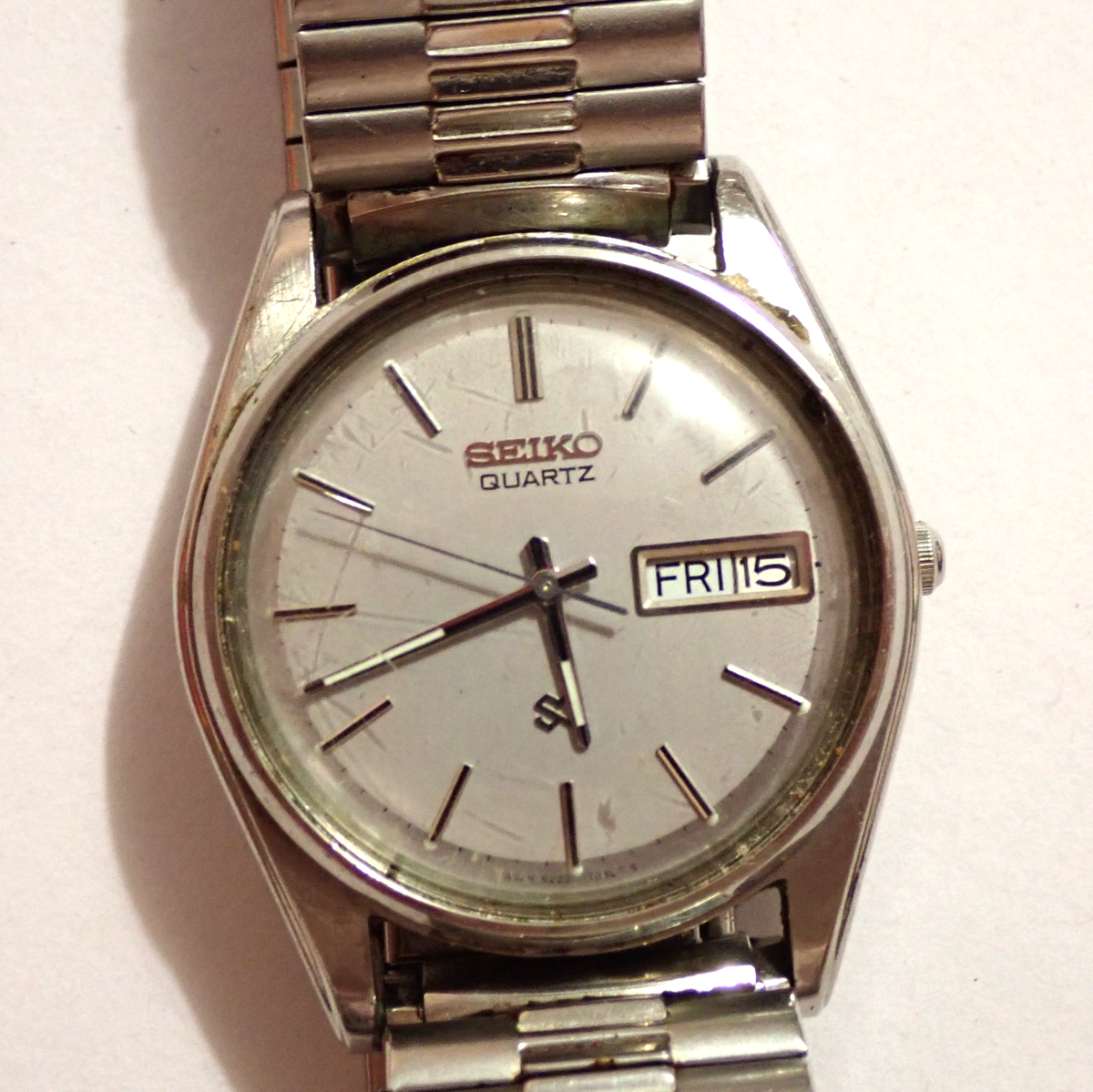 【美品】SEIKO quartz wave clock 80s 美品】SEIKO quartz wave clock 80s