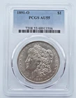 1891-O Morgan Silver Dollar PCGS AU55 - T430
