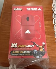 Pulsar X2 Crazylight Gaming Mouse The Finals Limited Edition New Sealed Rare