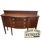 66402 POTTHAST Brothers Custom Hand Made Inlaid  Sideboard Server Cabinet