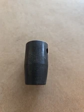 Snap On 1/2" Drive 7/16" 6PT SAE Shallow Impact Socket IM140