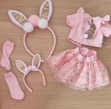 Design A Friend clothes Bunny Dolls Outfit With Twinning Head Band