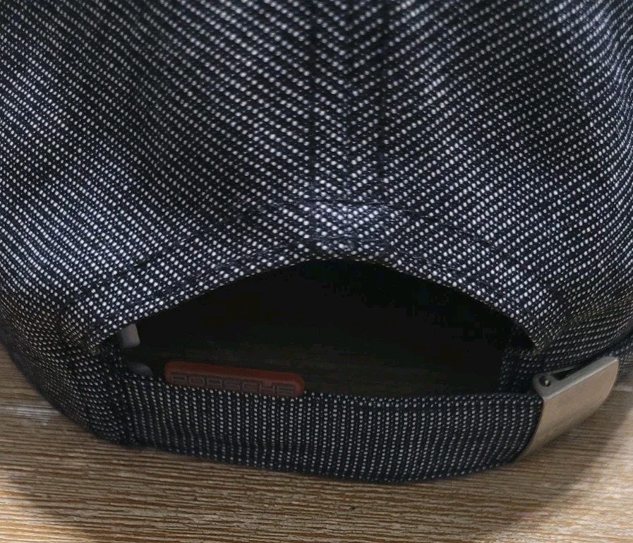 Porsche Gray Hat Authentic Adjustable Cap 911 Cay… - image 4