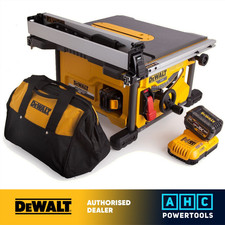 DeWalt DCS7485T2-GB 54v XR FLEXVOLT 2x6.0Ah 210mm Table Saw Kit