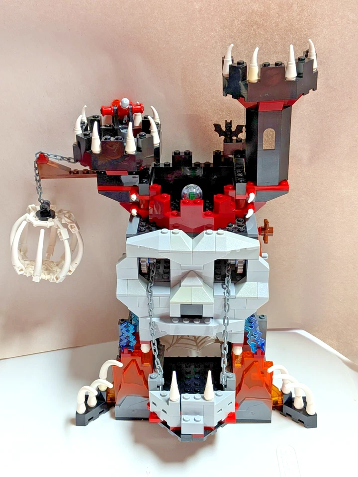 LEGO 7093 замок скелет башня набор 100% построить w книга 3 фигурки лошадь дракон читать - Изображение 3 из 4