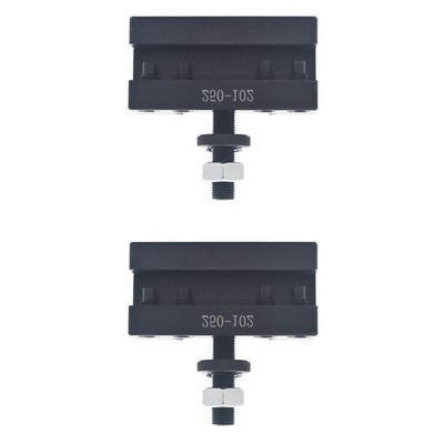 2 Pcs Quick Change Tool Post Boring Turning Holder AXA 2# 250-102 6-12''