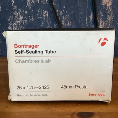 Bontrager 26 x 1,75-2,125 selbstdichtendes 48 mm Presta-Innenrohr neu im Karton